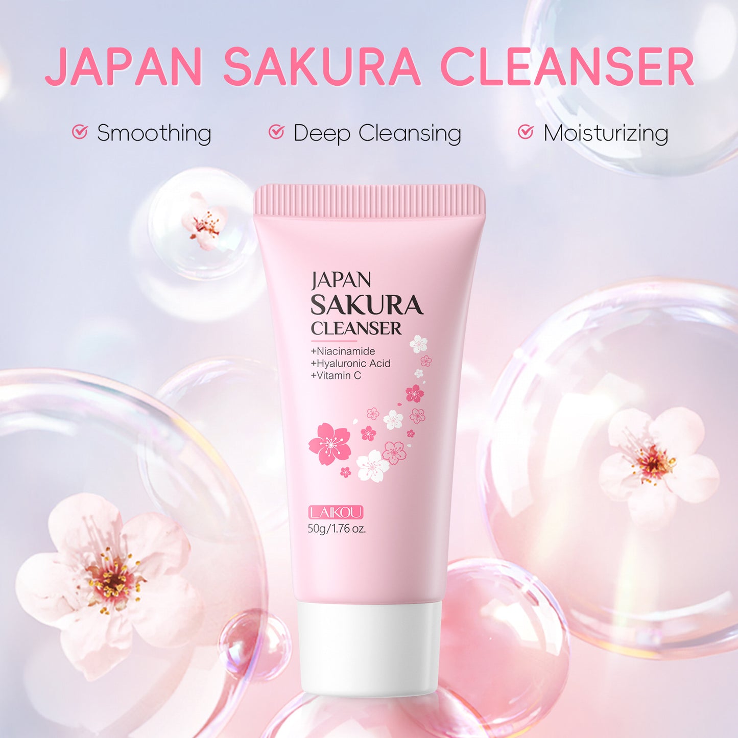 Sakura Facial Cleanser