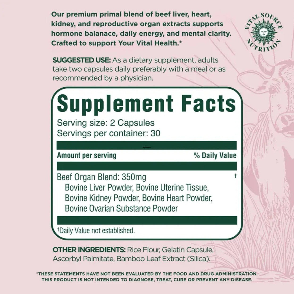 Vital Source Nutrition - BiFi Primal Health Blend Capsules