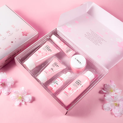 Sakura Skincare Six-Piece Set