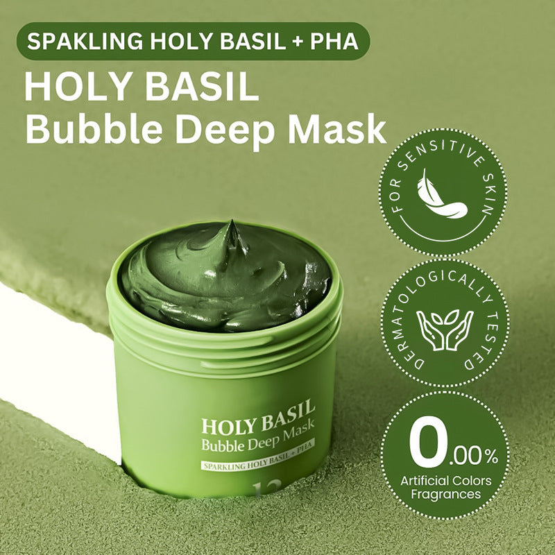 Holy Basil - Bubble Deep Mask