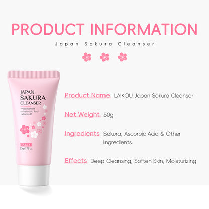 Sakura Facial Cleanser