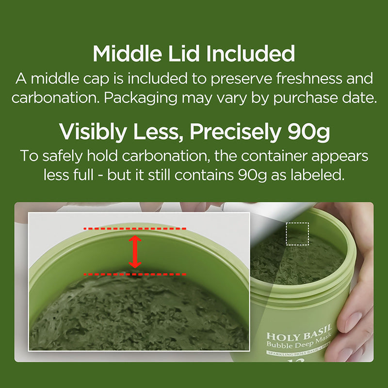 Holy Basil - Bubble Deep Mask