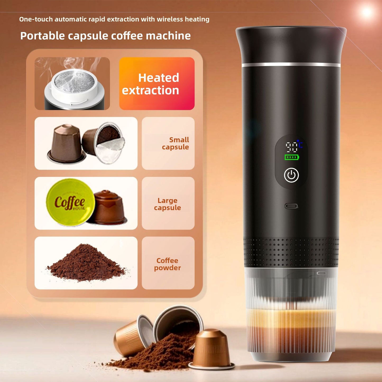 Portable Espresso Coffee Machine
